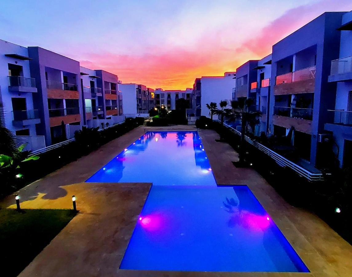 Ocean Palm Aρραrt Pοοl Vieω Appartement Casablanca Buitenkant foto