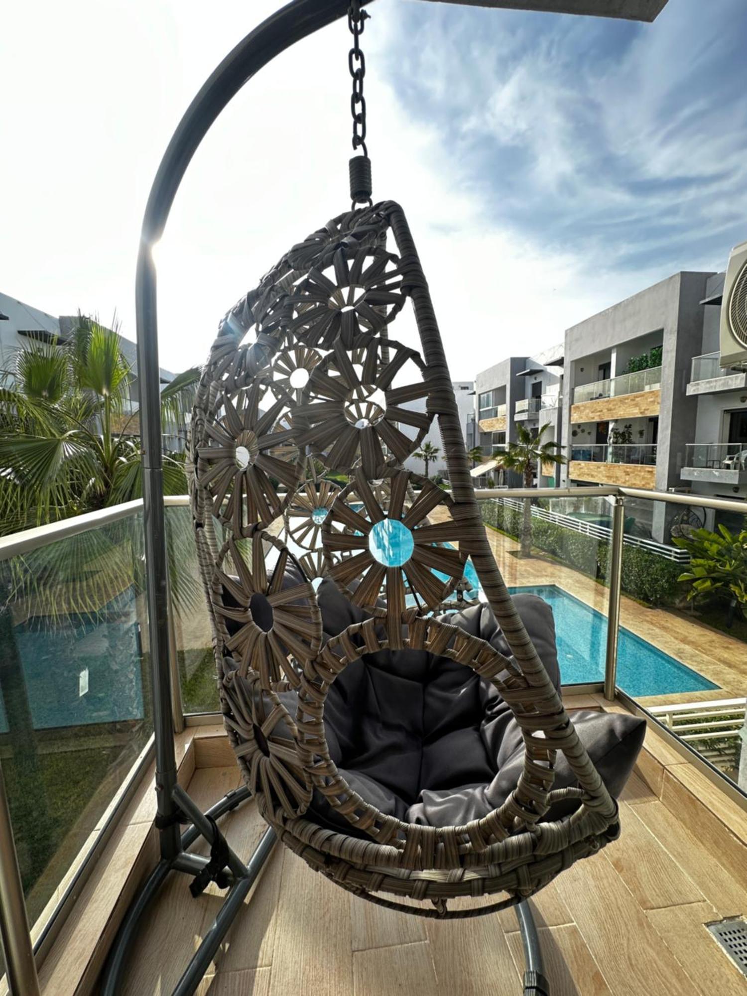 Ocean Palm Aρραrt Pοοl Vieω Appartement Casablanca Buitenkant foto