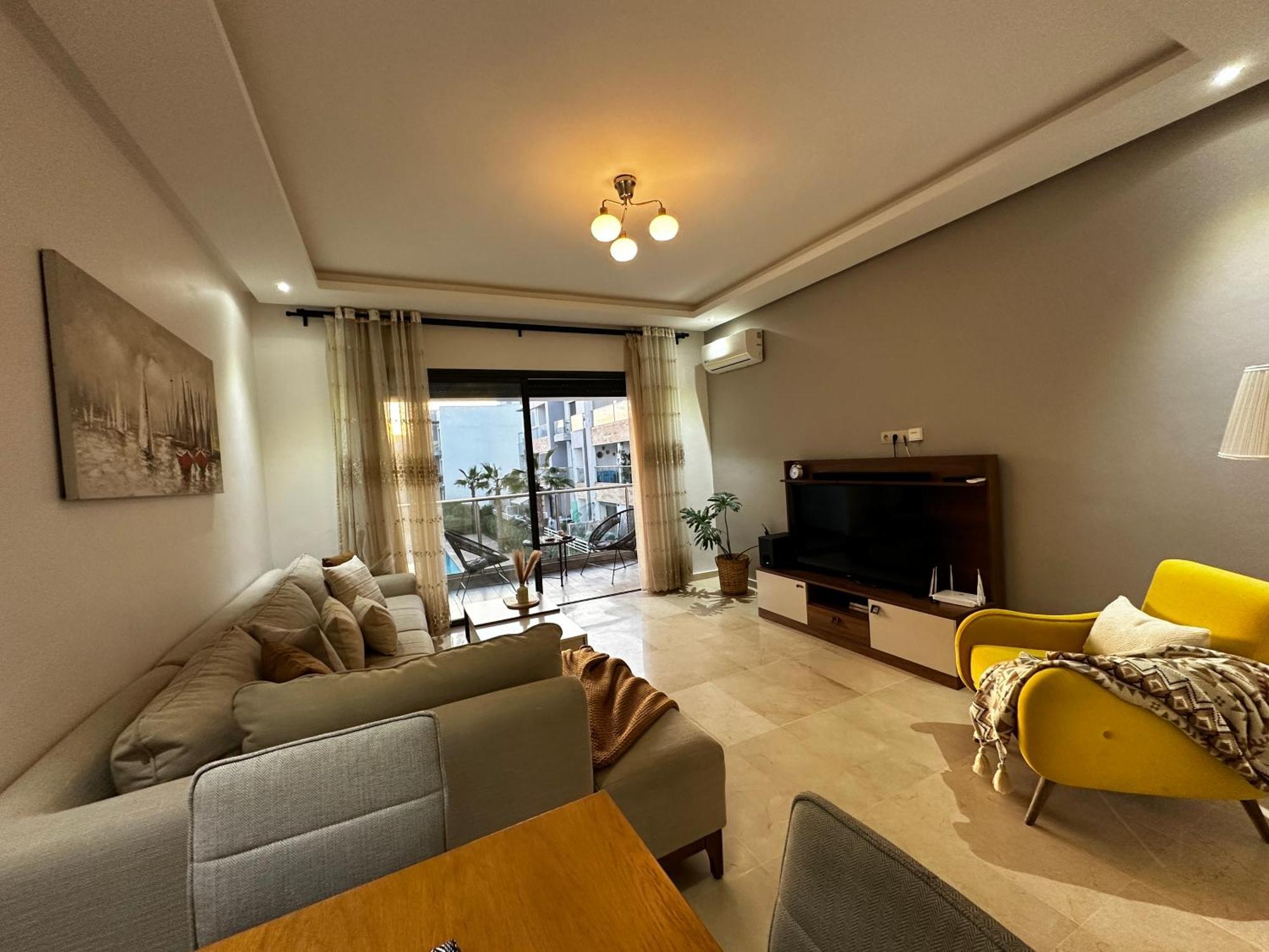 Ocean Palm Aρραrt Pοοl Vieω Appartement Casablanca Buitenkant foto